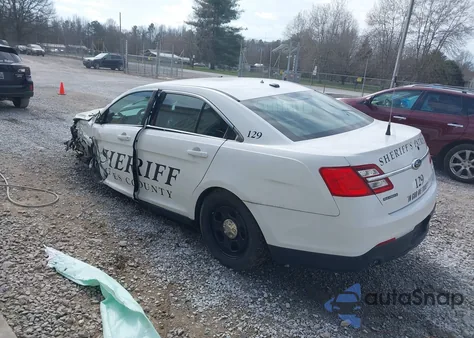 2014 Ford Police Interceptor из США, поврежденный, VIN 1FAHP2MK5EG143679